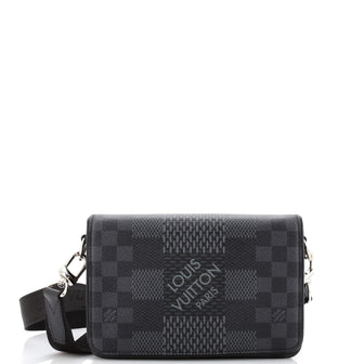 Louis Vuitton Damier Graphite 3D Studio Messenger Bag - Black Messenger  Bags, Bags - LOU807861