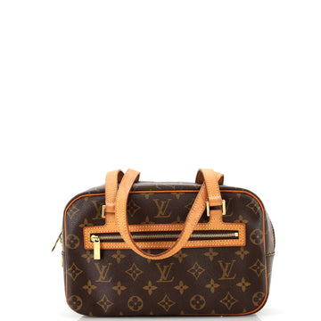 Louis Vuitton Cite Handbag Monogram Canvas MM