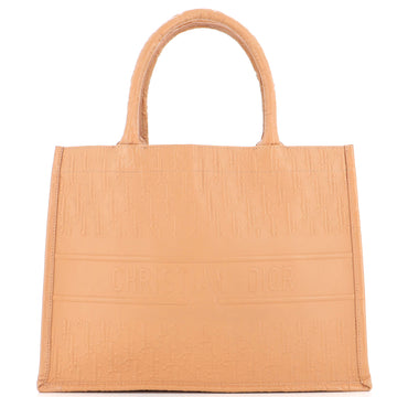 Christian Dior Book Tote Oblique Embossed Calfskin Medium