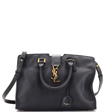 Saint Laurent Monogram Cabas Leather Small