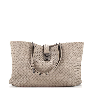Bottega Veneta Capri Tote Intrecciato Nappa Medium