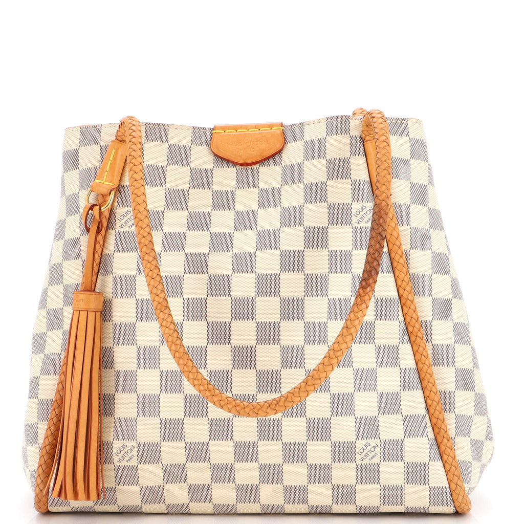Louis Vuitton Propriano Handbag Damier White 22464620