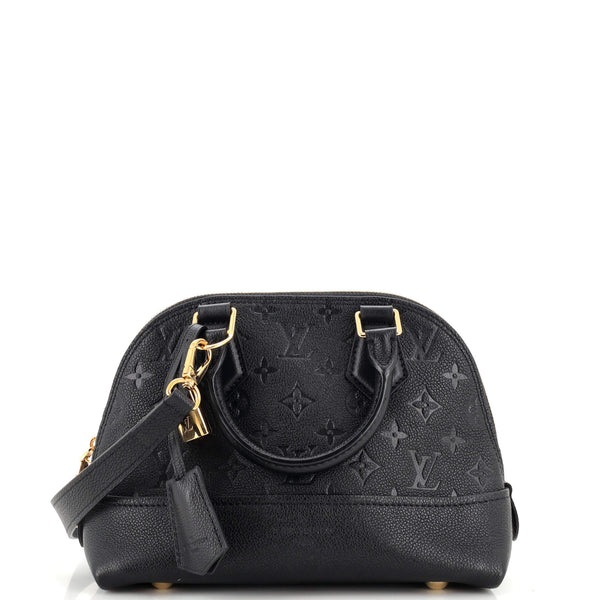 Louis Vuitton Black Empreinte Monogram Leather Neo Alma BB Bag
