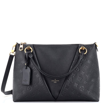 Louis Vuitton V Tote Monogram Empreinte Leather MM
