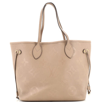 Louis Vuitton Neverfull NM Tote Monogram Empreinte Giant MM