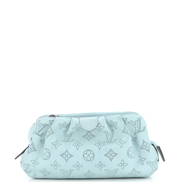 Louis Vuitton Scala Pouch Bag Mahina Leather Mini