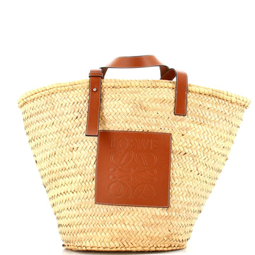 Loewe Basket Tote Raffia Medium