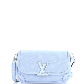 Louis Vuitton Buci Crossbody Bag EPI Leather Blue