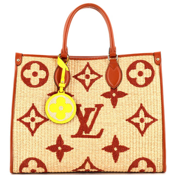 Louis Vuitton OnTheGo Tote Monogram Giant Raffia MM