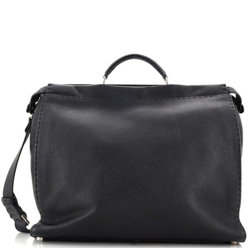 Fendi Selleria Peekaboo Fit Bag Leather Large