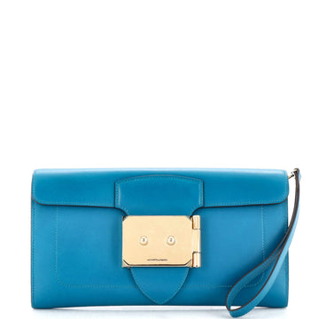 Hermes Good Lock Clutch Tadelakt