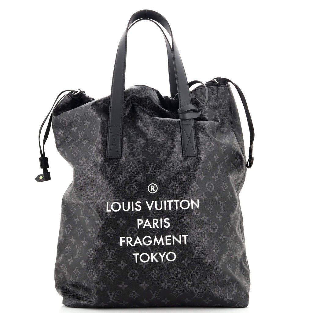 Black Louis Vuitton Monogram Eclipse Cabas Light Tote Bag
