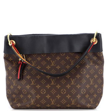 Louis Vuitton Tuileries Hobo Monogram Canvas with Leather