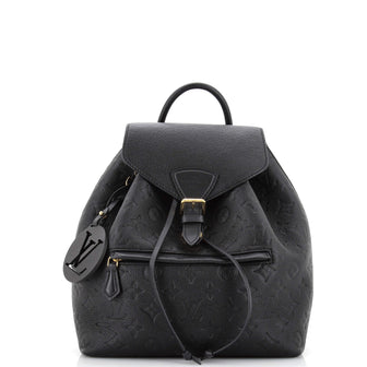 Louis Vuitton Montsouris Monogram Empreinte Backpack