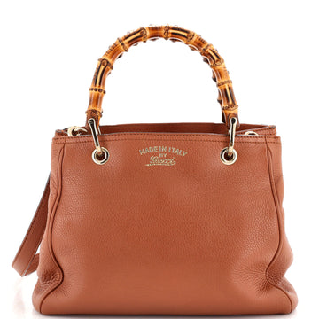 Gucci Bamboo Shopper Tote Leather Small