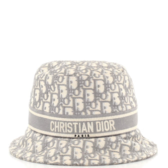 Christian Dior Bucket Hat Oblique Canvas
