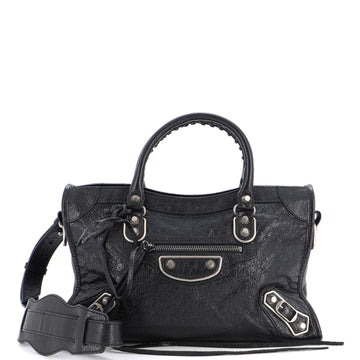 Balenciaga City Classic Metallic Edge Bag Leather Small