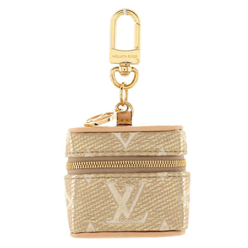 Louis Vuitton Micro Vanity Bag Charm Monoglam Jacquard Canvas