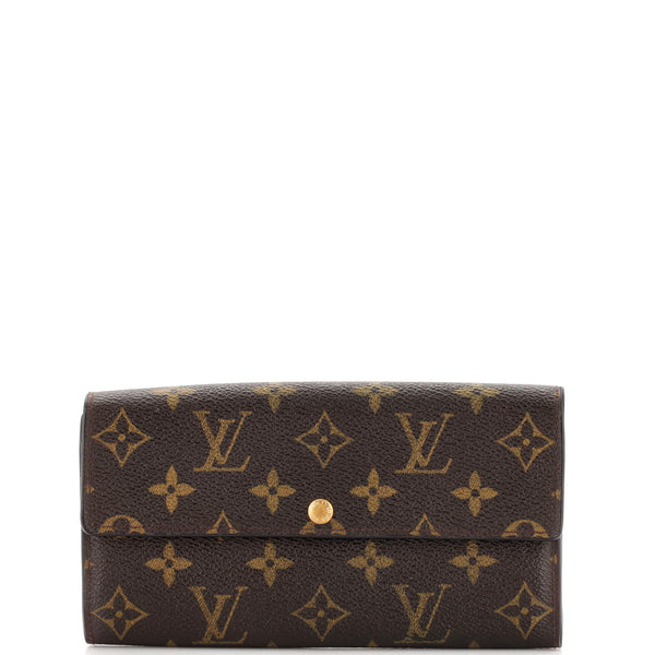 Louis Vuitton Monogram Vintage Sarah Wallet Brown