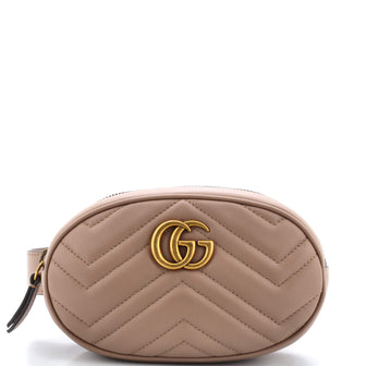 Gucci GG Marmont Belt Bag Matelasse Leather