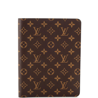Louis Vuitton Desk Agenda Cover Monogram Canvas