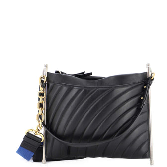 Chloe Roy Clutch Quilted Leather Medium