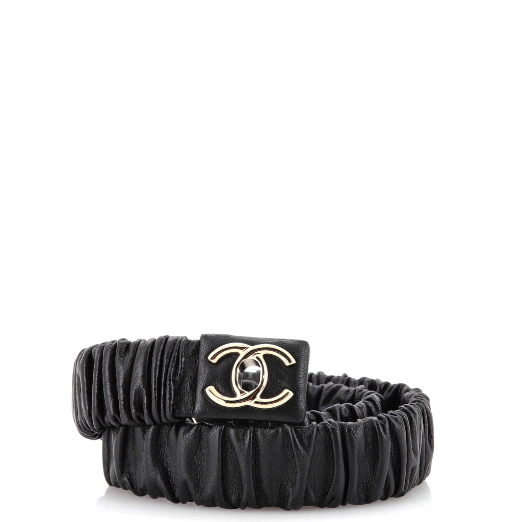 Chanel Belt Buckle Cc Belts Wholesale Chanel CC Turnlock Elastic