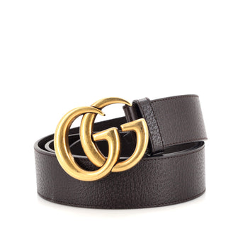 Gucci GG Marmont Belt Embossed Leather Wide