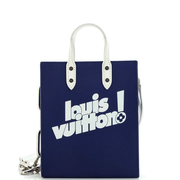 Louis Vuitton Sac Plat Bag Everyday Signature Printed Leather XS