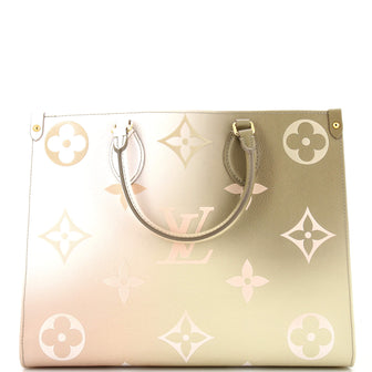Louis Vuitton OnTheGo Tote Spring in the City Monogram Giant Canvas MM