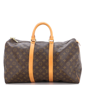 Louis Vuitton Keepall Bag Monogram Canvas 45