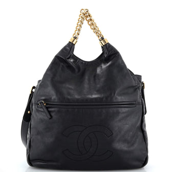 Chanel Rodeo Drive Hobo Leather Large