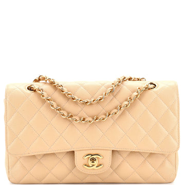 Chanel Classic Double Flap Bag Quilted Caviar Medium