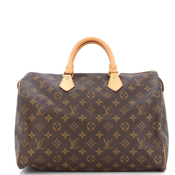 Louis Vuitton Speedy Handbag Monogram Canvas 35