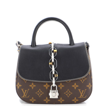 Louis Vuitton Chain It Handbag Monogram Canvas with Leather PM