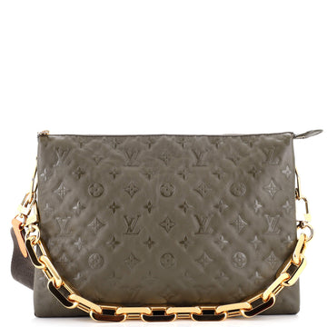 Louis Vuitton Coussin Bag Monogram Embossed Lambskin MM