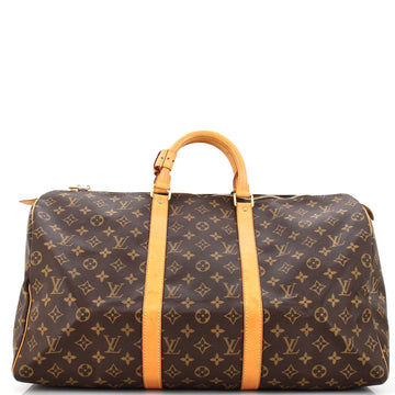 Louis Vuitton Keepall Bag Monogram Canvas 50