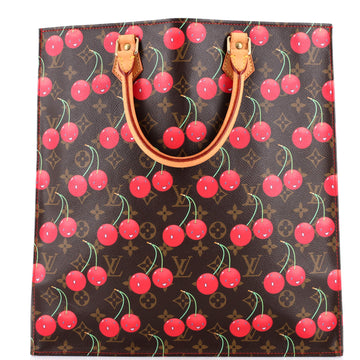Louis Vuitton Sac Plat Bag Limited Edition Monogram Cerises GM