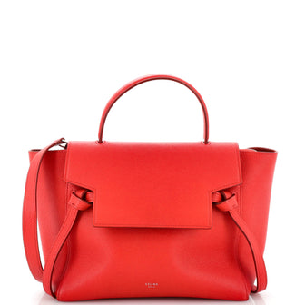 Celine Belt Bag Textured Leather Micro