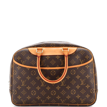 Louis Vuitton Deauville Handbag Monogram Canvas