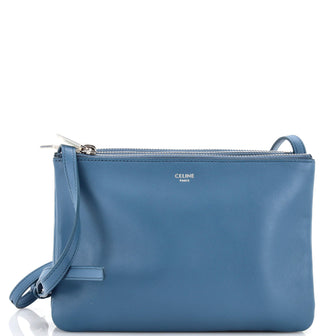 Celine Trio Crossbody Bag Leather Small