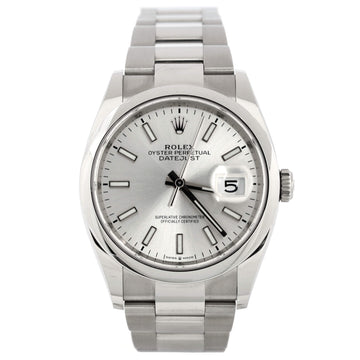 Rolex Oyster Perpetual Datejust Automatic Watch Stainless Steel 36