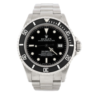 Rolex Oyster Perpetual Sea-Dweller Automatic Watch Stainless Steel 40