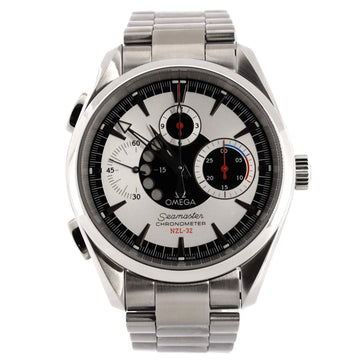 Omega Seamaster NZL-32 Chrono Automatic Watch Stainless Steel 42