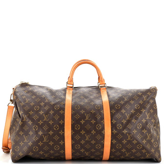 Louis Vuitton Keepall Bandouliere Bag Monogram Canvas 60