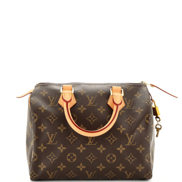 Louis Vuitton Speedy Handbag Monogram Canvas 25