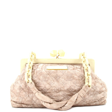 Louis Vuitton Olympe Cirrus Handbag Limited Edition Monogram Lambskin