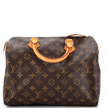 Louis Vuitton Speedy Handbag Monogram Canvas 30