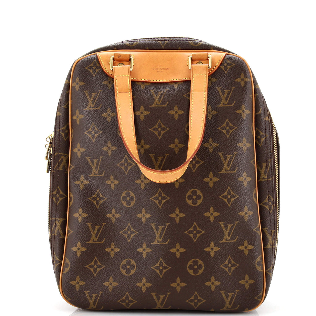 Louis Vuitton Excursion Handbag Monogram Canvas Brown 22479785