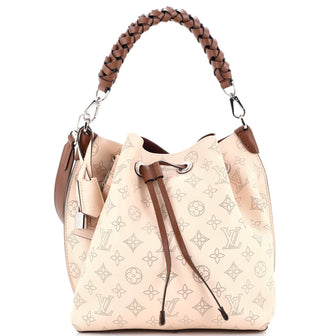 Louis Vuitton Muria Bucket Bag Mahina Leather